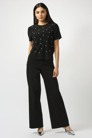 Goldie | Classic Wide-Leg Stretch Jeans