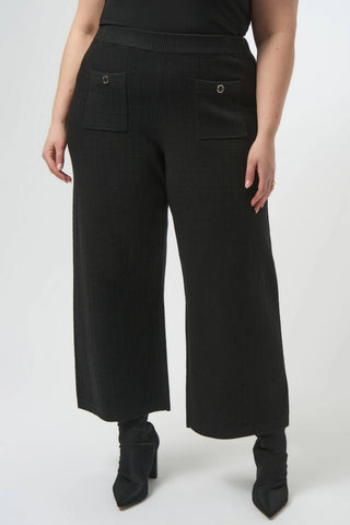 Sweater Knit Straight Leg Pants
