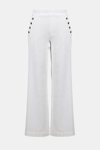 Wide Leg Pull-On Jeans