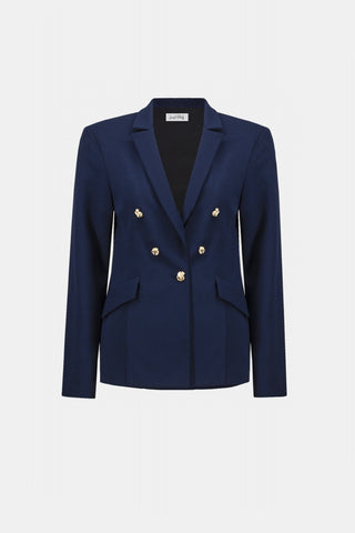 Scuba Crepe Fitted Blazer