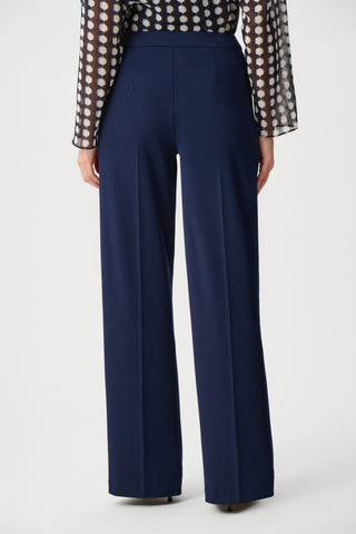 Scuba Crepe Wide Leg Pull-On Pants