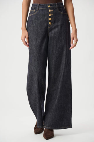 Statement High-Rise Palazzo Jeans