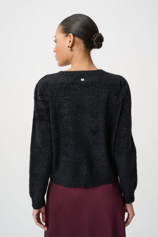 Bejewelled Crewneck Cardigan