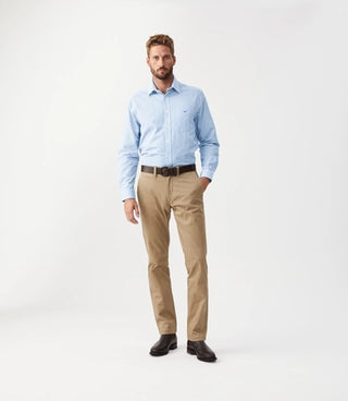 Collins Shirt - White Blue