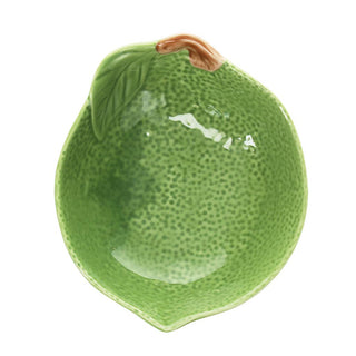 Fruit-shaped stoneware bowl - Lime