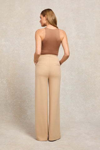 Wide Leg Pant Camel Camel