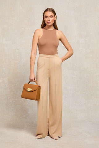 Wide Leg Pant Camel Camel