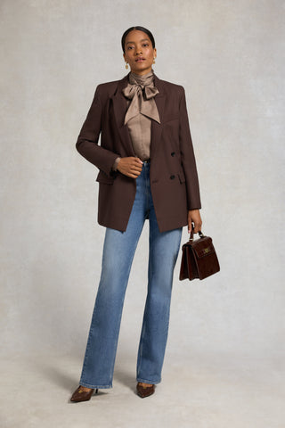 Ariella Blouse Truffle
