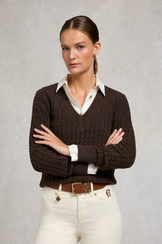 Polly Knit Chocolate