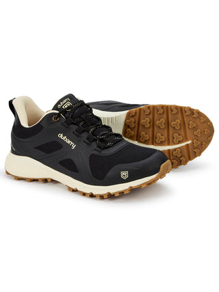 Curragh Ladies Waterproof Trainers in Black