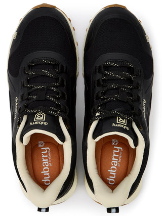 Curragh Ladies Waterproof Trainers in Black