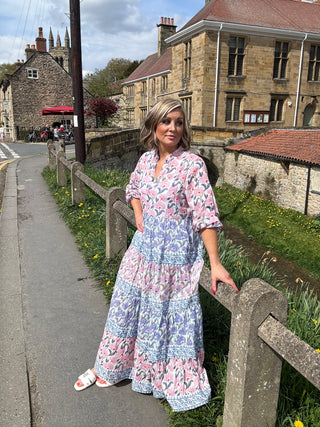 Sassari Cotton Dress Printed Pattern