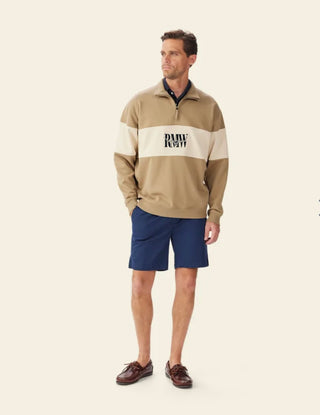 Heritage 1/4 Zip Sweatshirt  - Aubergine