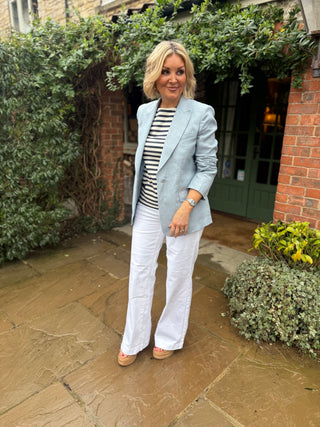 BLAZER IN LIGHT BLUE