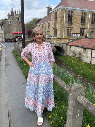 Sassari Cotton Dress Printed Pattern