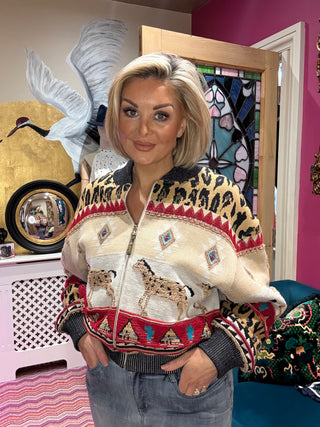 NOMADIC TAPESTRY BOMBER