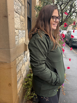 SWAZI STALKER HOODED JACKET OLIVE