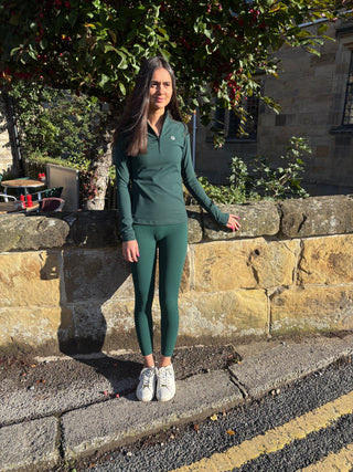 Lotus Lounge Legging in Amazon Green