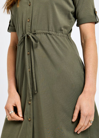 Hanlon Dress in Kelp
