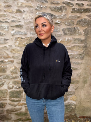 Swazi Clansman Microfleece Hoodie BLACK