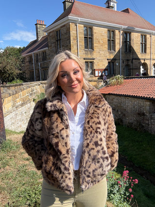 Connie Jacket in Chocolate Chip
