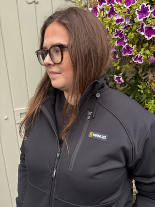 SWAZI STALKER HOODED JACKET BLACK