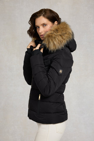 Whistler Puffer Jacket Deep Black Natural