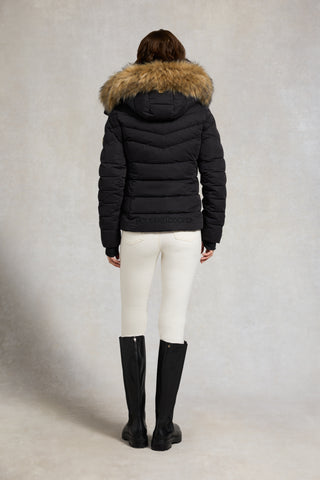 Whistler Puffer Jacket Deep Black Natural