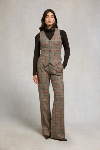 Hampton Waistcoat Orange Windsor