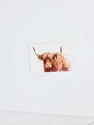 Highland Cow - Greeting Card