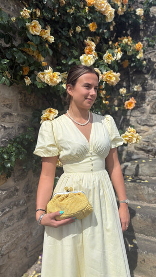 PAIGE DRESS IN LEMON