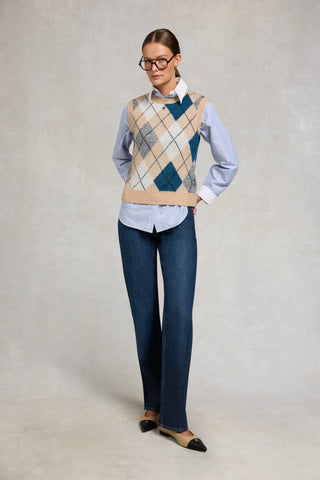 Winchester Shirt Azure Blue Stripe