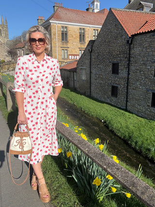 Aoife Dress - Soft Pink Floral