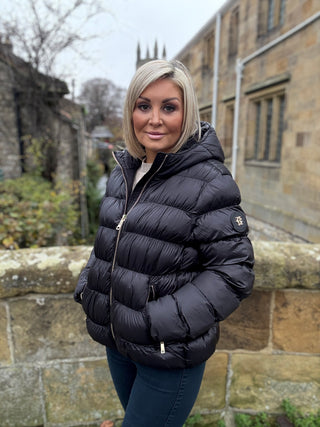 Harrow Padded Jacket Deep Black
