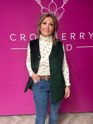 Cosy Art Roll Neck