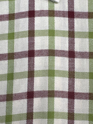ANDREW SHIRT GREEN AND BROWN MEDIUM CHECK