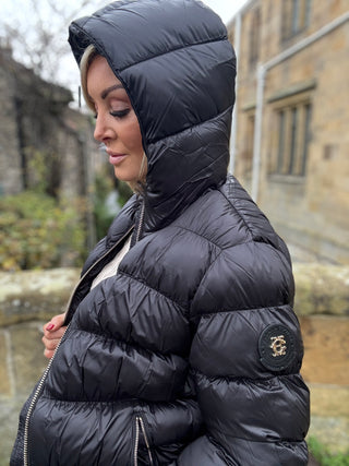 Harrow Padded Jacket Deep Black