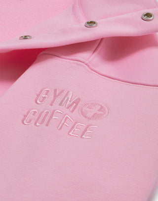 Urban Snap Collar Sweatshirt Pink Blossom