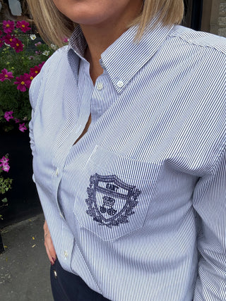 Relaxed Fit Classic Poplin Graphic Shirt