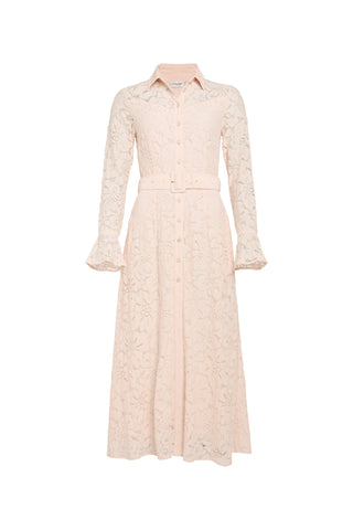 Annabel Lace Dress Blush