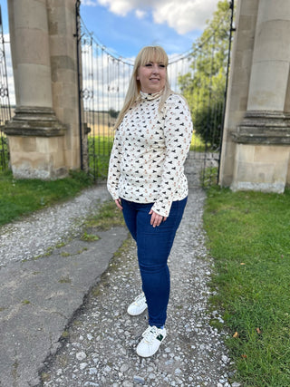 Cosy Art Roll Neck