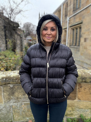 Harrow Padded Jacket Deep Black
