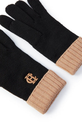 Chelsea Knitted Gloves Black