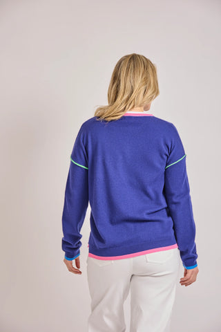 Izzy sweatshirt with coloured tipping