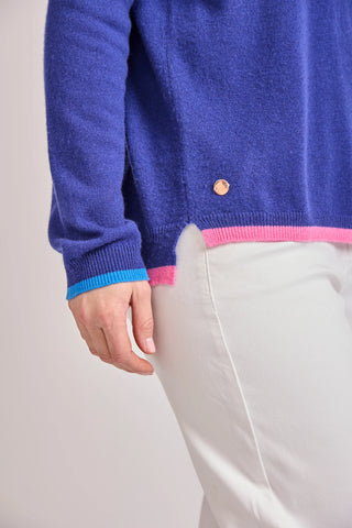 Izzy sweatshirt with coloured tipping