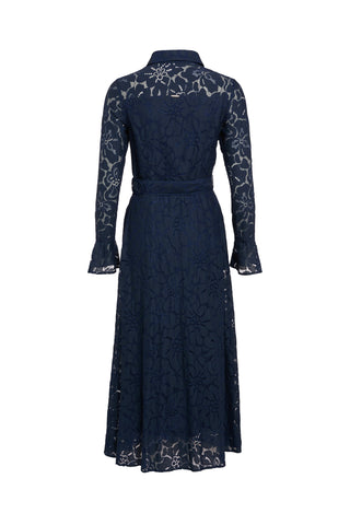 Annabel Lace Dress Ink Navy