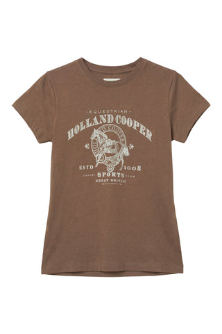 APPALOOSA TEE - CHESTNUT