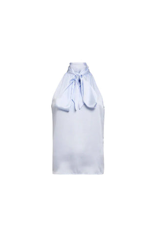 ARIELLA SLEEVELESS BLOUSE SKY STRIPE