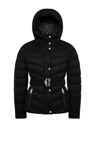 Arosa Jacket Black Mini Flock