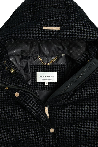 Arosa Jacket Black Mini Flock